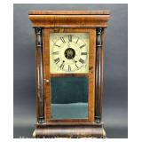 Seth Thomas 8 Day Mantle Clock, 15" W x 25"H