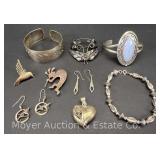 Group of Sterling Silver Jewelry, 3.23tr.oz.