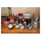 Group of Glass and Collectibles