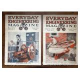 (2) 1920 Everyday Engineering Magazines