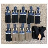 9 Pairs of New Suspenders