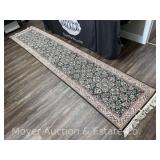 Oriental Carpet Runner, 31" x 151"