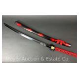 Decorative Shinwa Samurai Sword, 41" Long Overall