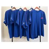 5 Puma Buffalo Bills T Shirts, Sizes (4)Medium and 2XL