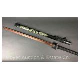 Decorative Shinwa Katana Sword, 42" Long Overall