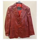 Lance Limited Mens Leather Jacket, Size 42