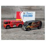 Hot Wheels 1976 Redline FIre Eater & Super Van