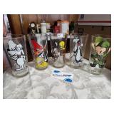 Vintage Pepsi Collector Series Glasses Assorted