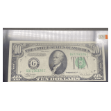 Series of 1934A $10 Federal Reserve Note