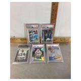 Graded Football and Basketball Cards