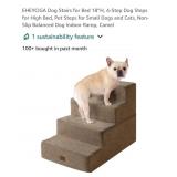 4-Step Dog Stairs for Bed 18ï¿½H, Camel*appears