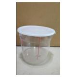 (New) 6 qt Kitchen Storage Container with lid