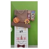 Reversible Scarecrow/ Snowman Wall Decor