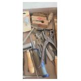 Drill Bits Hand Saw, Weights and other tools and