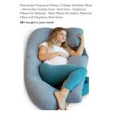 U-Shape Full Body/Pregnancy Pillow -Dark