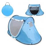 NEW 2 Person Pop-Up Camping Tent, Blue*opened