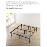 NEW 12"T Adjustable Bed Frame - Fits Twin to