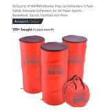 3 Pk - XTRAMAN Blocker Pop-Up Defenders,