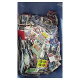 Large Tote of Sports Cards. Baseball, Basketball,