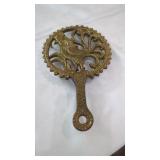 Vintage Iron Rooster Trivet