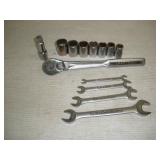Craftsman 1/2 Drive Ratchet & Sockets & Wrenches