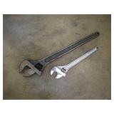 15 & 24 INCH ADJUSTABLE WRENCHES