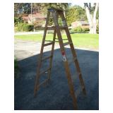 6FT WERNER WOODEN LADDER