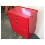 REDLINE METAL TOOL CHEST ON WHEELS W/