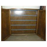 OAK KEY CABINET  44x6x42 INCHES