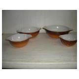 VINTAGE PYREX NESTING BOWLS