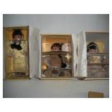 DANBURY MINT PORCELAIN NATIVE AMERICAN DOLLS