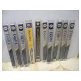 (10) NEW WIPER BLADES