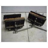 (2) WOOD VISES