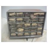 HARDWARE ORGANIZER W/CONTENTS  5X12X10