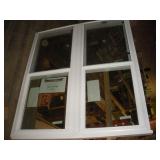 TWIN DOUBLE HUNG WINDOW 52 1/2X59 1/2