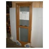 TRACO VYNIL DOUBLE HUNG WINDOW 18 3/4X 52 1/2