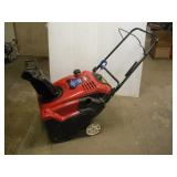 TORO 212CC 4 CYCLE GAS SNOW THROWER  21 WIDTH