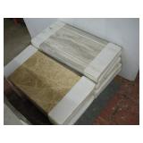 (2) STYLES 12x24 POLISHED MARBLE TILES  -