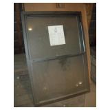 ALUMINUM DOUBLE HUNG WINDOW 35 1/2X50 1/2