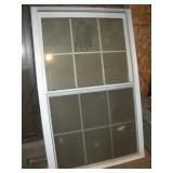 ALUMINUM DOUBLE HUNG WINDOW W/