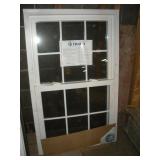 TRACO VYNIL DOUBLE HUNG WINDOW 32 1/2X 53