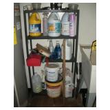 MISC CLEANING SUPPLIES & SHELF