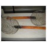 (2) WIRE STRAINERS