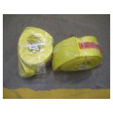 (2) LIFT-ALL 30FT X 6 INCH NYLON SLINGS  9,600LB