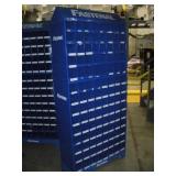 FASTENAL METAL PARTS ORGANIZER  34x12x77 INCHES