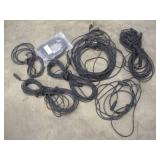 ASSORTED XLR CABLES