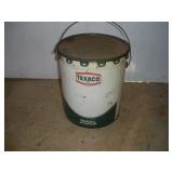 VINTAGE TEXACO 5 GALLON METAL CAN