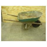 METAL WHEELBARROW