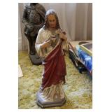 22" Religious Plaster Paris Statue