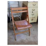 Wood Folding Chair